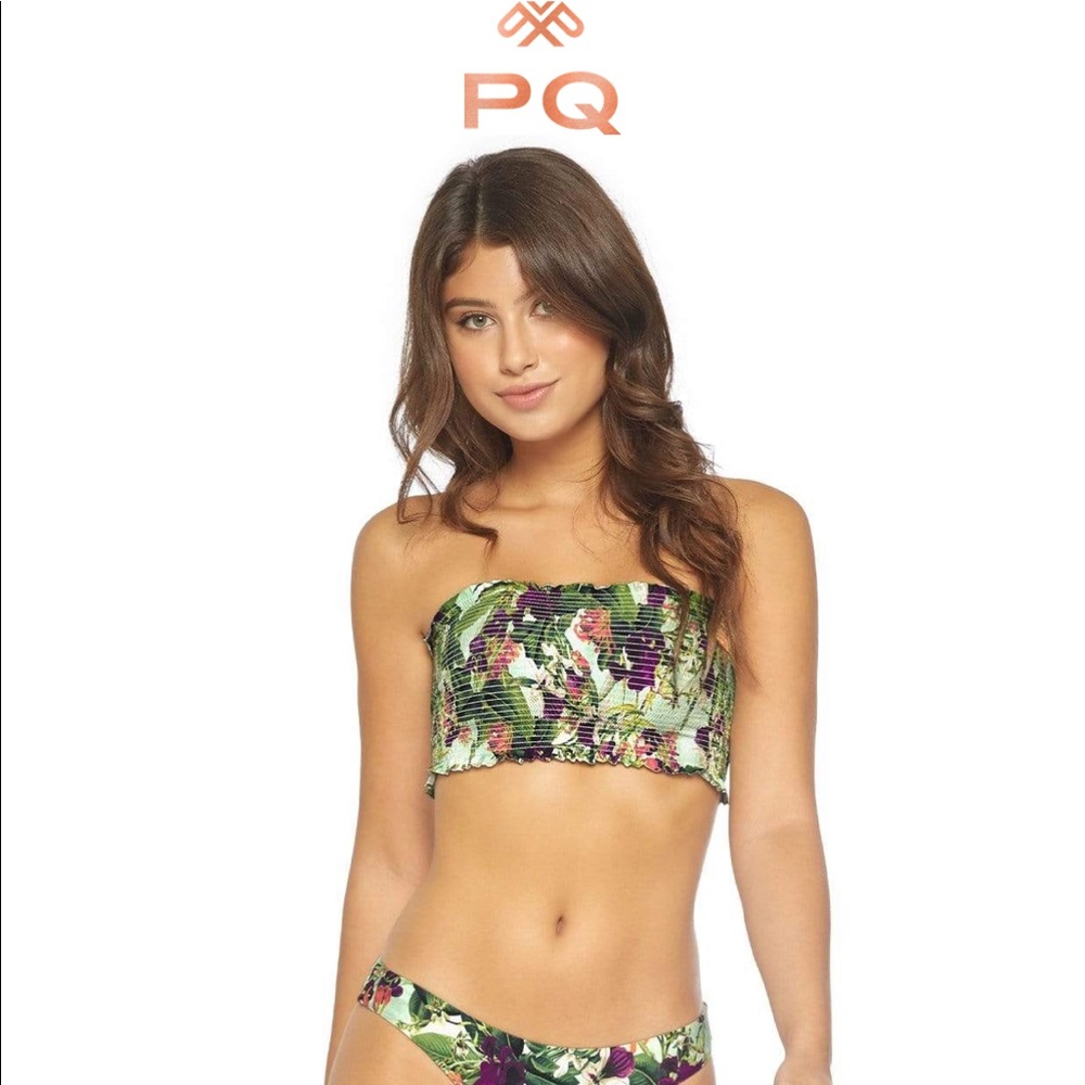 Pilyq Flora Smocked Bandeau